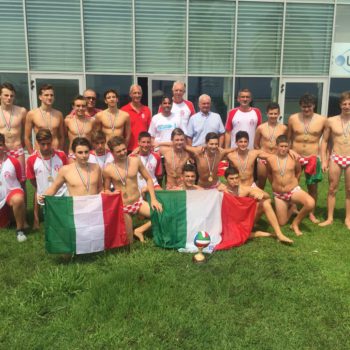 La squadra che domenica è diventata campione d'Italia U15
