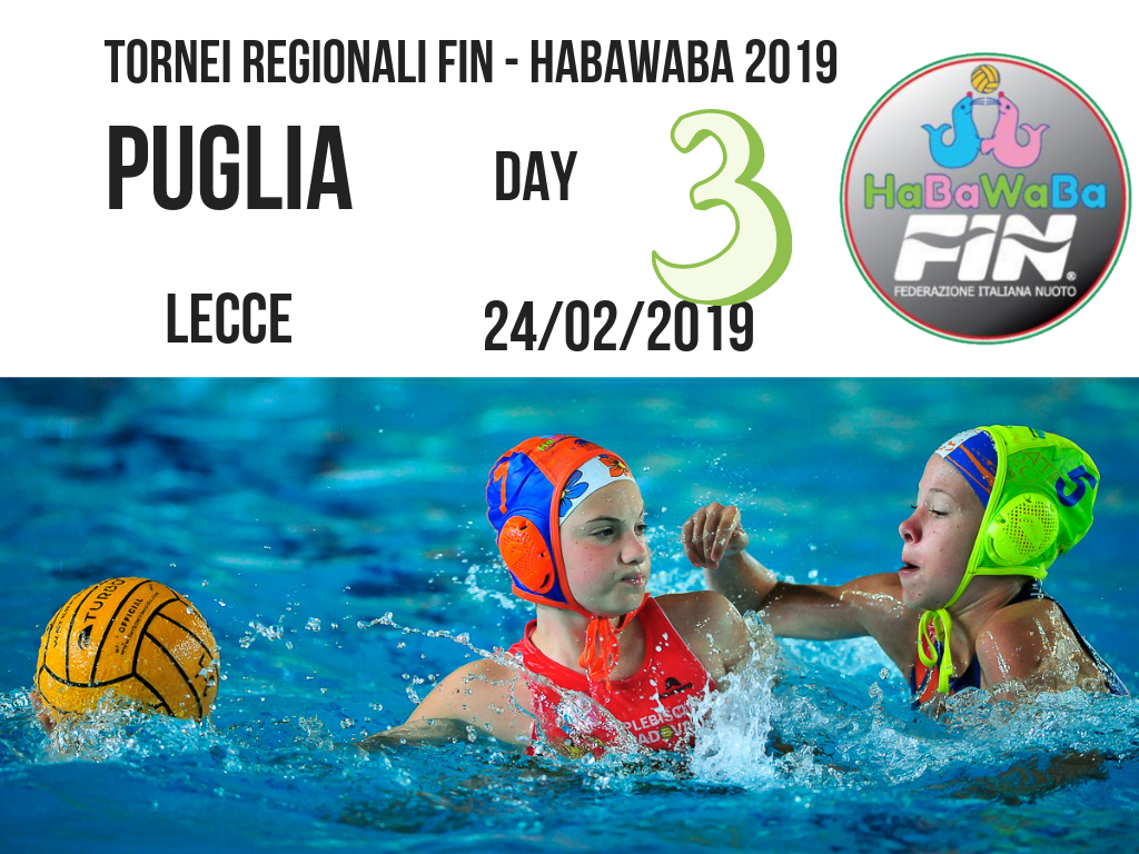 Copy of TORNEI REGIONALI FIN HABAWABA 2019 puglia DAY 3