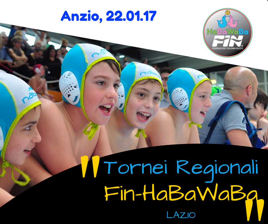 Tornei regionali Fin-HaBaWaBa | Lazio, i risultati della giornata di Anzio