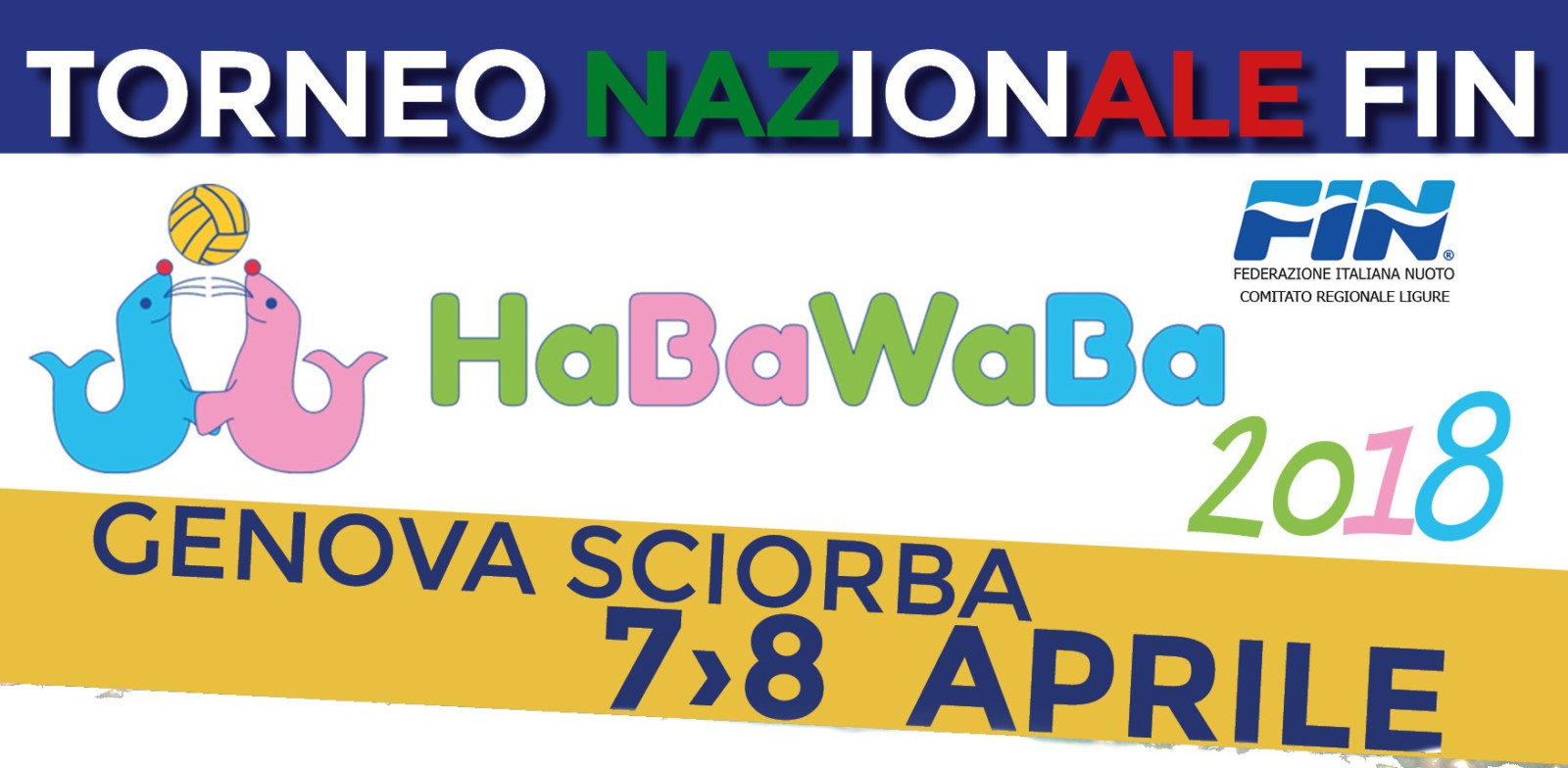 Tornei Nazionali Fin-HaBaWaBa Girone Nord | Genova, 7-8/4/2018