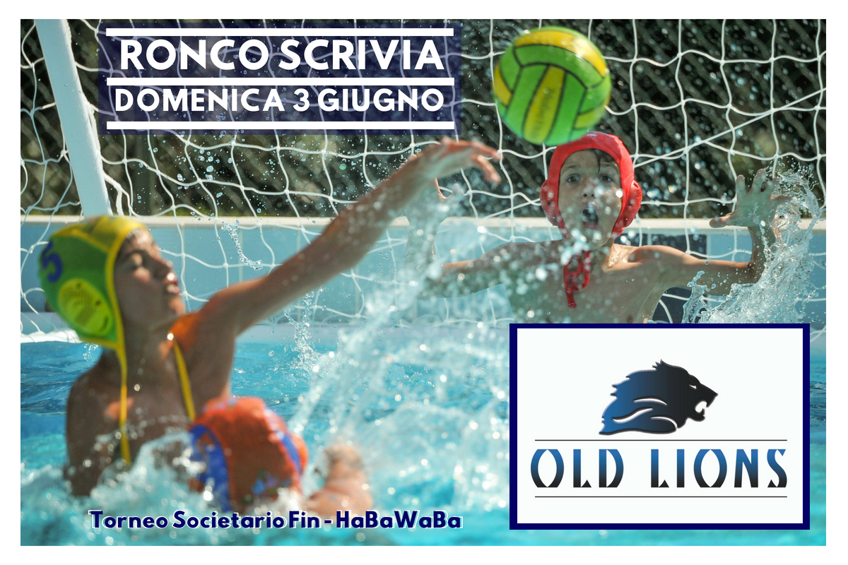 Tornei societari Fin – HaBaWaBa, tornano gli Old Lions!