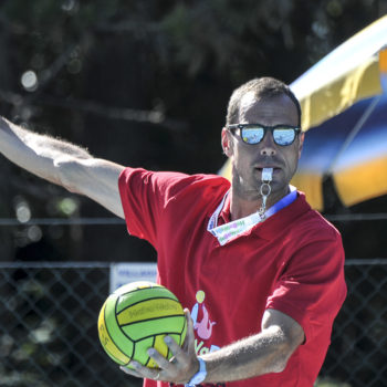 Francesco Postiglione in versione arbitro (foto DeepBlueMedia)